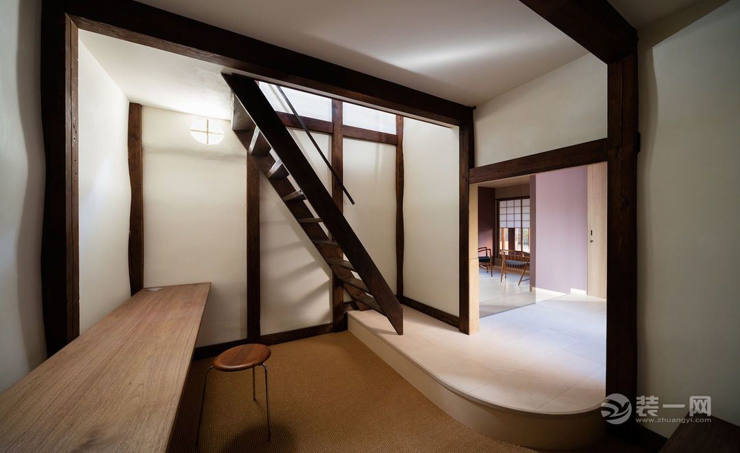 脱胎于传统日本民居的办公室装修 墙面超耐看 - 装饰行业 - 装一网